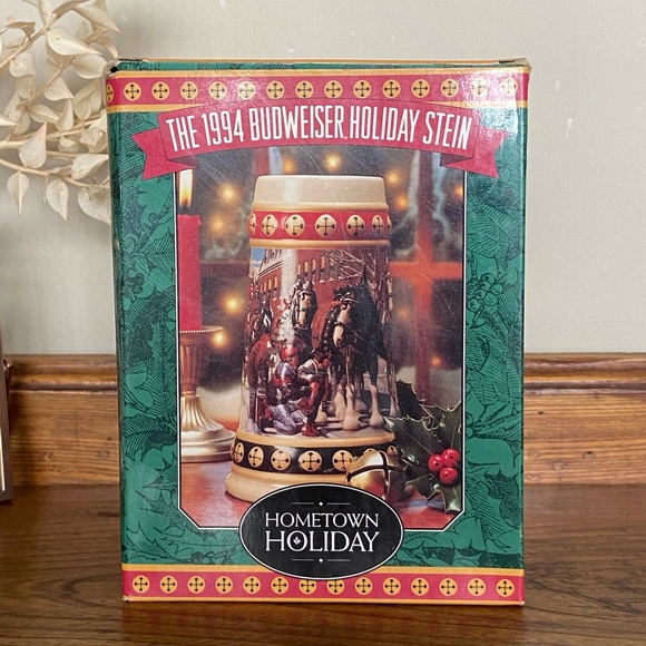 1994 Budweiser Holiday Beer Stein - Picture 5 of 8
